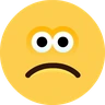 空心哭脸 Emoji ☹ image - Skype style