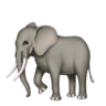 Emoji Elefánt 🐘 image - Huawei Harmony OS style