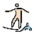 Person Surfing: Light Skin Tone