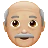 Old Man: Medium-Light Skin Tone
