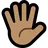 Hand With Fingers Splayed: Medium Skin Tone