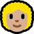 Woman: Medium-Light Skin Tone, Curly Hair