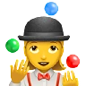 Woman Juggling Emoji 🤹‍♀️ image - Apple style