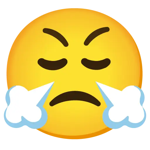 Face With Steam From Nose
