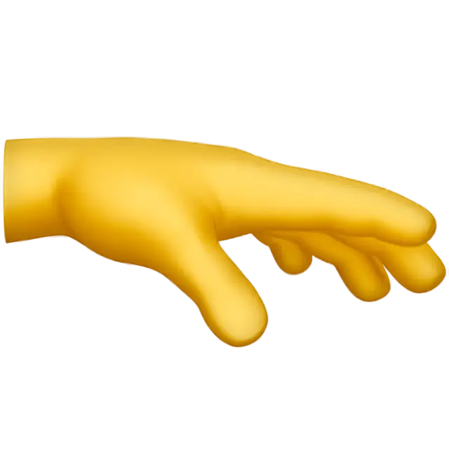 Palm Down Hand