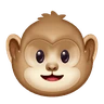 Monkey Face Emoji 🐵 image - Huawei Harmony OS style