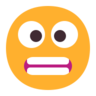 Cara que hace muecas Emoji 😬 image - Microsoft Classic 2D style