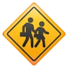 Children Crossing Emoji 🚸 image - Samsung style