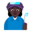 Woman Factory Worker: Dark Skin Tone