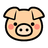 돼지 얼굴