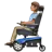 Person In Motorized Wheelchair: Medium Skin Tone