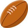 Piłka nożna rugby Emoji 🏉 image - Skype style