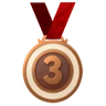 第三名奖牌 Emoji 🥉 image - Huawei Harmony OS style