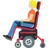 Person In Motorized Wheelchair: Medium-Light Skin Tone