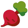 Root Vegetable Emoji 🫜 image - Google Noto Color Animated style