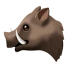 Emoji Vaddisznó 🐗 image - Huawei Harmony OS style