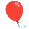 Эмодзи Воздушный шарик 🎈 image - Google Noto Color Animated style
