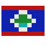 Flag: Belize Emoji 🇧🇿 image - SerenityOS style