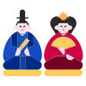 Emoji Papusi japonezi 🎎 image - Tossface style