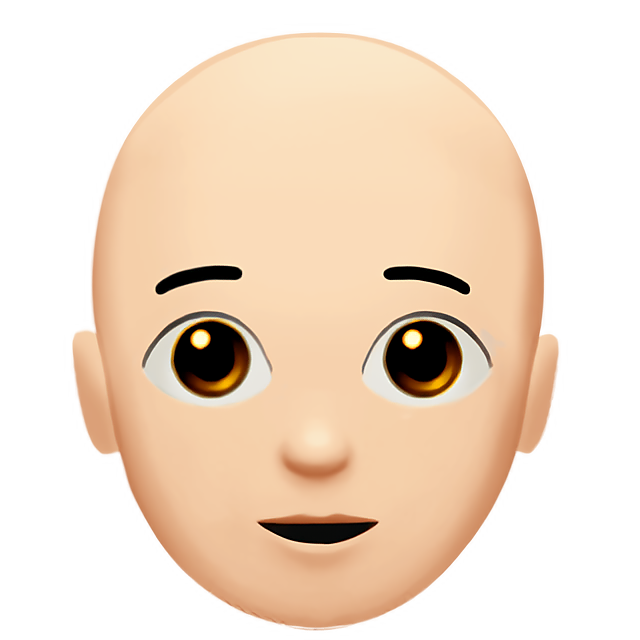 Person: Light Skin Tone, Bald