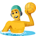 Person Playing Water Polo