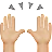 Raising Hands: Medium-Light Skin Tone