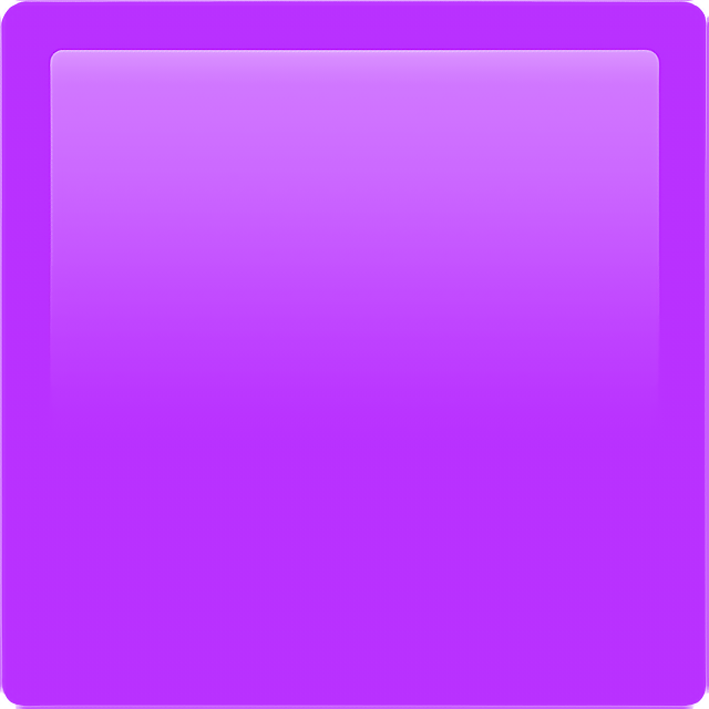 Quadrado roxo grande