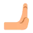 Rightwards Pushing Hand: Medium-Light Skin Tone