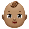 Baby: Medium Skin Tone Emoji 👶🏽 image - Huawei Harmony OS style