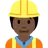 Construction Worker: Dark Skin Tone