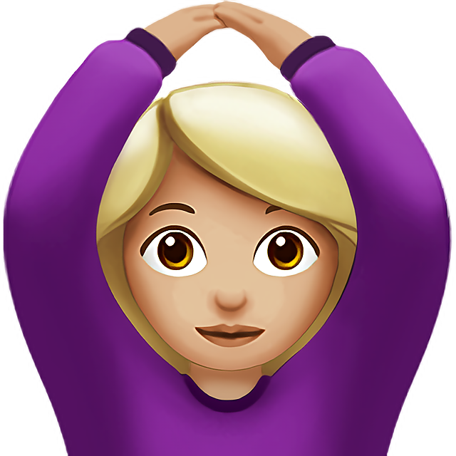 Woman Gesturing Ok: Medium-Light Skin Tone