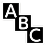 Input Latin Letters Emoji 🔤 image - SoftBank style