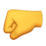 Puño hacia la izquierda Emoji 🤛 image - Huawei Harmony OS style