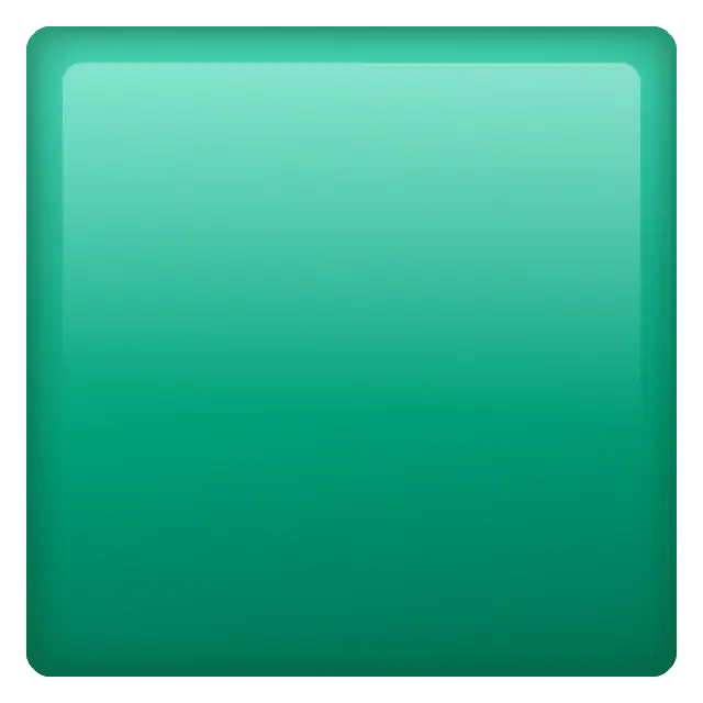 Gran cuadrado verde