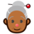 Old Woman: Medium-Dark Skin Tone