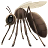 Mosquito Emoji 🦟 image - Apple style