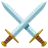Espadas cruzadas