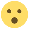 Emoji Față cu gura deschisă 😮 image - EmojiTwo style