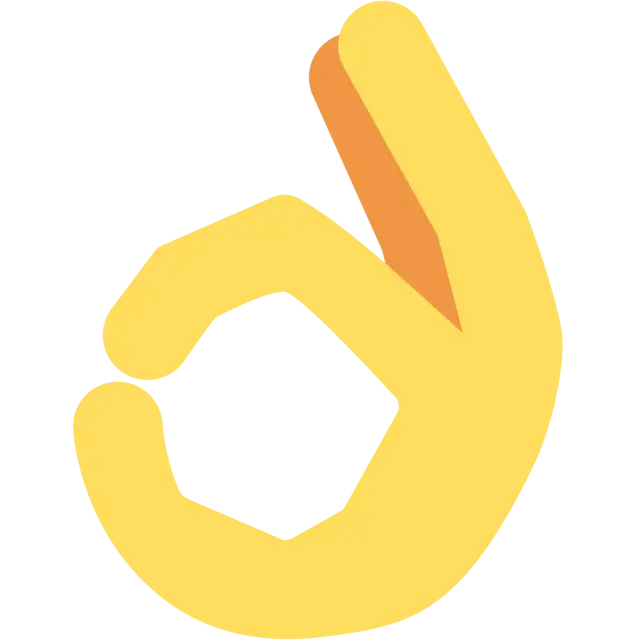 Signe ok de la main