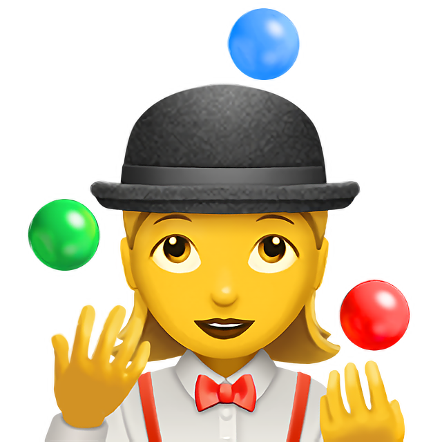 Woman Juggling