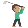Person Golfing: Medium Skin Tone Emoji 🏌🏽 image - EmojiTwo style