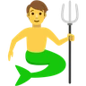Merman Emoji 🧜‍♂️ image - Skype style