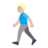 Man Walking: Medium-Light Skin Tone