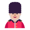 Man Guard: Medium-Light Skin Tone Emoji 💂🏼‍♂️ image - Microsoft Classic 2D style