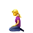 Woman Kneeling