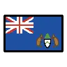 Flag: Ascension Island Emoji 🇦🇨 image - OpenMoji style
