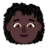 Woman: Dark Skin Tone, Curly Hair