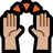 Raising Hands: Medium-Light Skin Tone