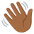 Waving Hand: Medium-Dark Skin Tone