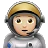 Astronaut: Medium-Light Skin Tone